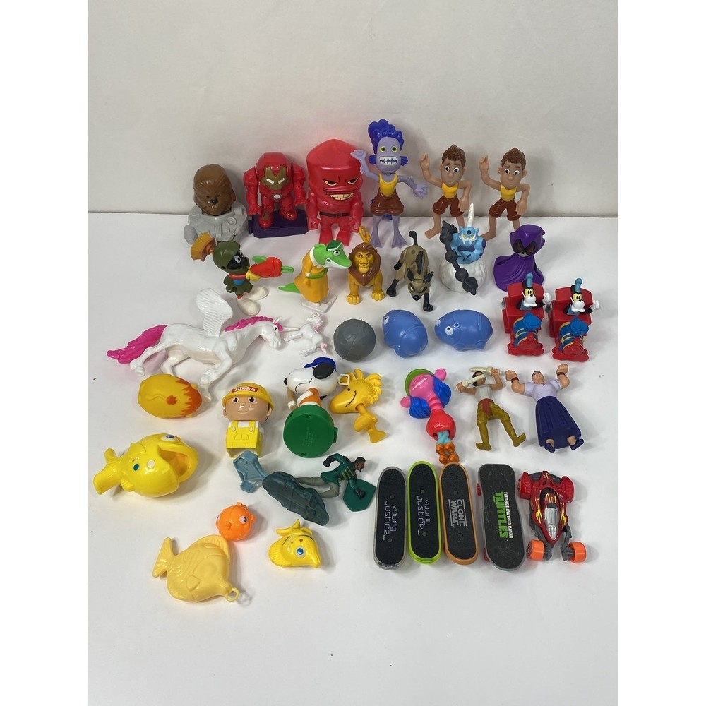 Mcdonald Happy Meal Various Toys Snoopy Peanuts, Trolls, Pokemon Thundurus, Lion